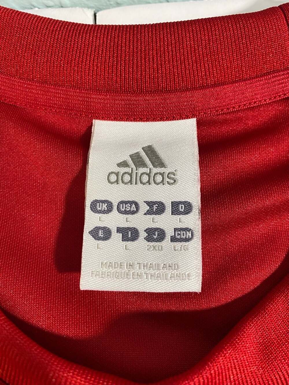 Adidas LexisNexis Climalite Red Short Sleeve Athletic T-Shirt - Picture 4 of 9